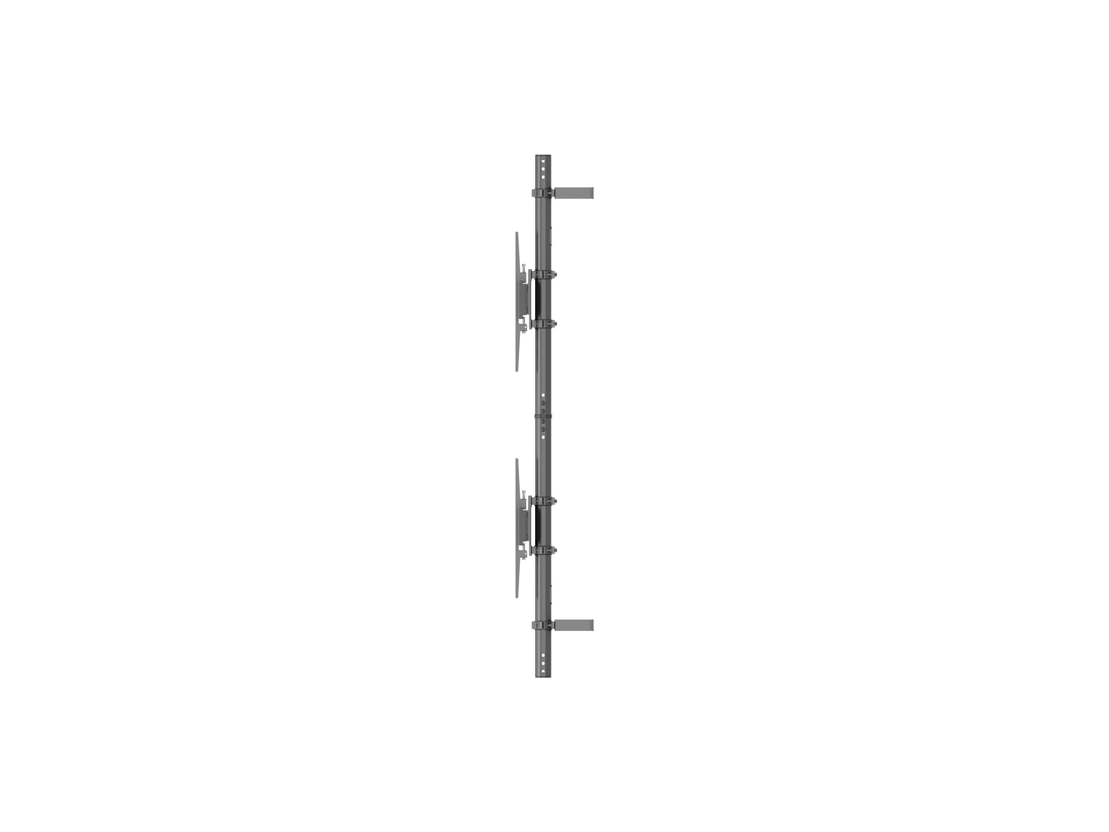 Multibrackets MBWW2U Dual Screen 2.3m Wall to Wall Mount For 40"-65" Screens | VESA 400x400 Wall Mount Bracket Multibrackets