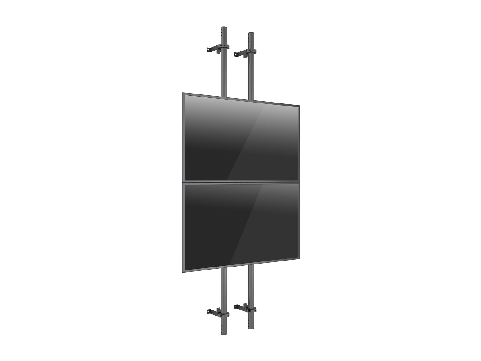 Multibrackets MBWW2U Dual Screen 3m Wall to Wall Mount For 40"-65" Screens | VESA 400x400 Wall Mount Bracket Multibrackets