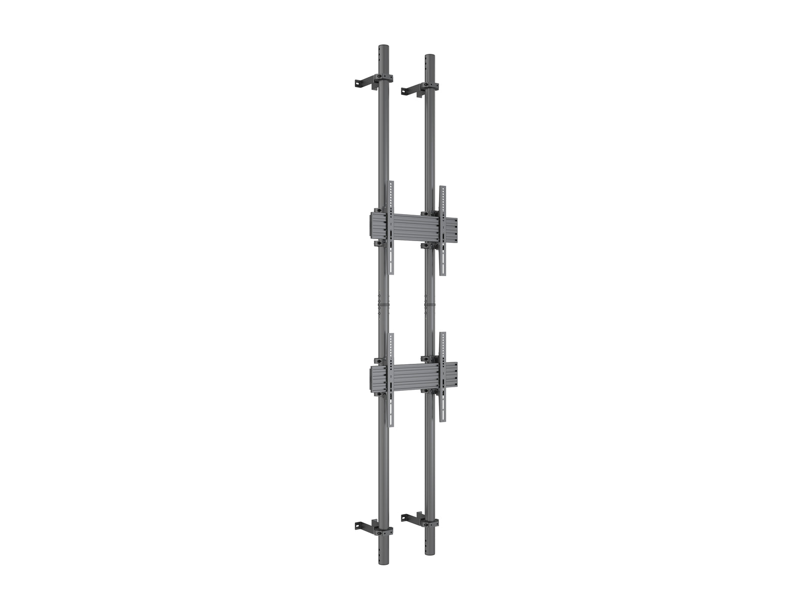 Multibrackets MBWW2U Dual Screen 3m Wall to Wall Mount For 40"-65" Screens | VESA 400x400 Wall Mount Bracket Multibrackets