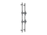 Multibrackets MBWW2U Dual Screen 3m Wall to Wall Mount For 40"-65" Screens | VESA 400x400