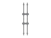 Multibrackets MBWW2U Dual Screen 3m Wall to Wall Mount For 40"-65" Screens | VESA 400x400 Wall Mount Bracket Multibrackets