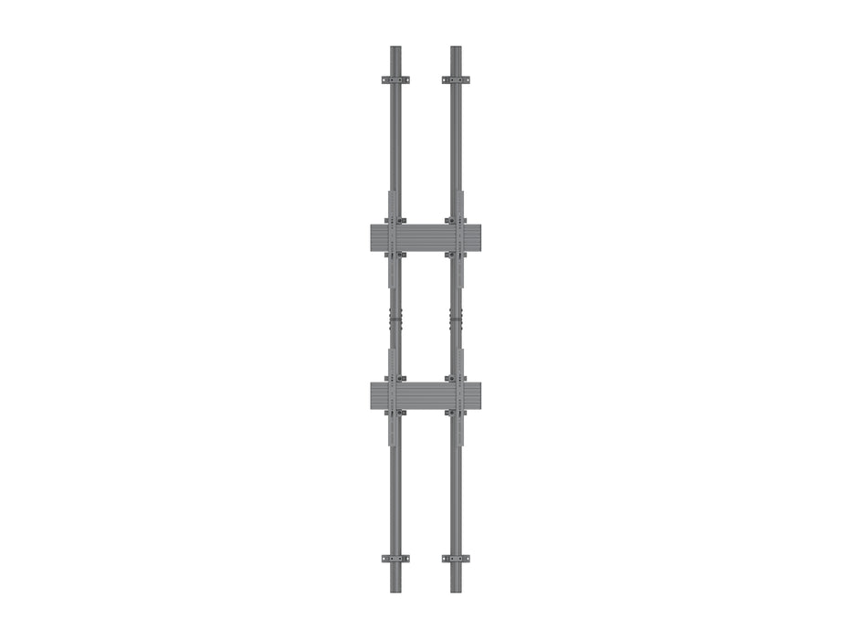 Multibrackets MBWW2U Dual Screen 3m Wall to Wall Mount For 40"-65" Screens | VESA 400x400 Wall Mount Bracket Multibrackets