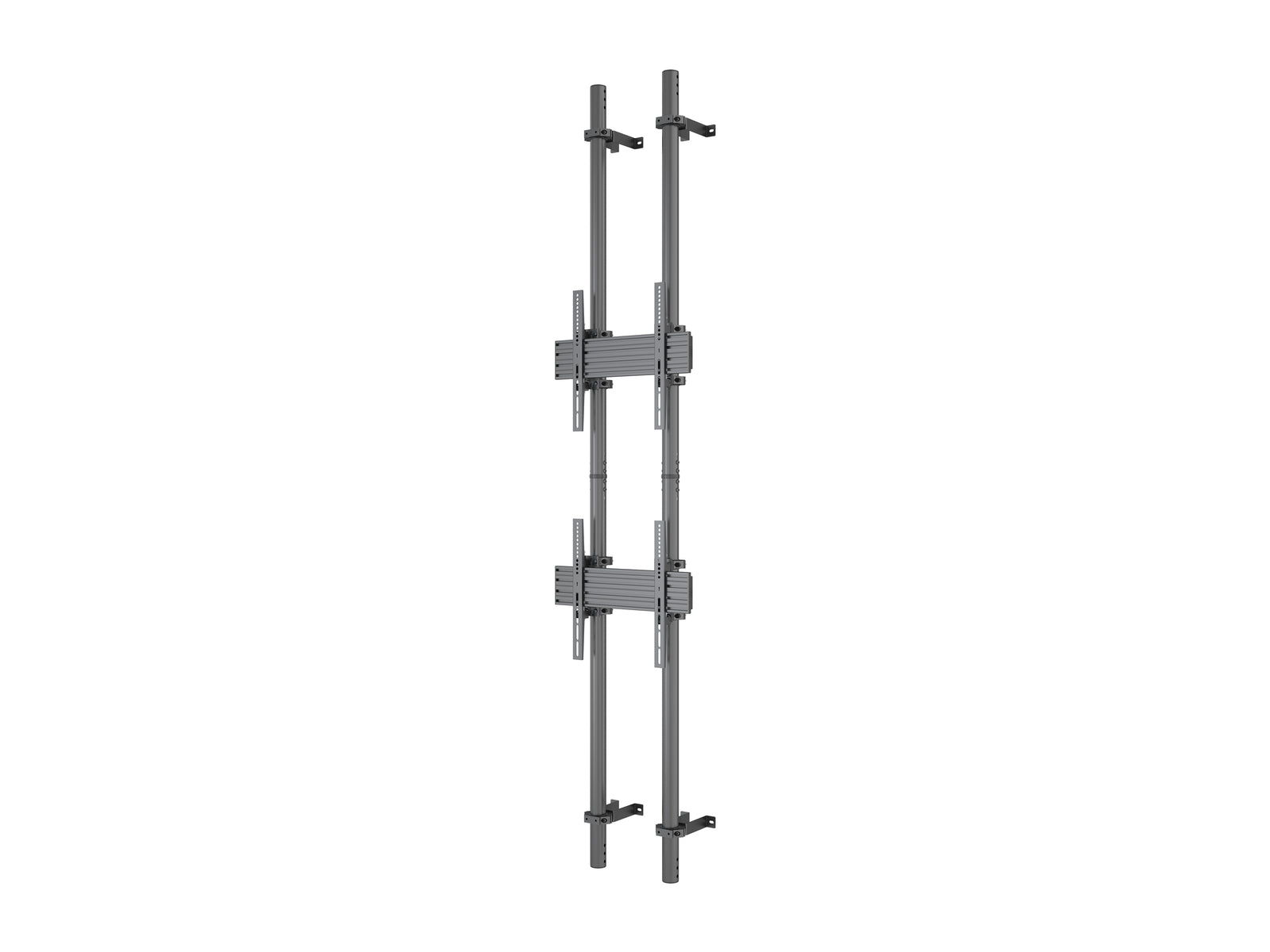 Multibrackets MBWW2U Dual Screen 3m Wall to Wall Mount For 40"-65" Screens | VESA 400x400 Wall Mount Bracket Multibrackets