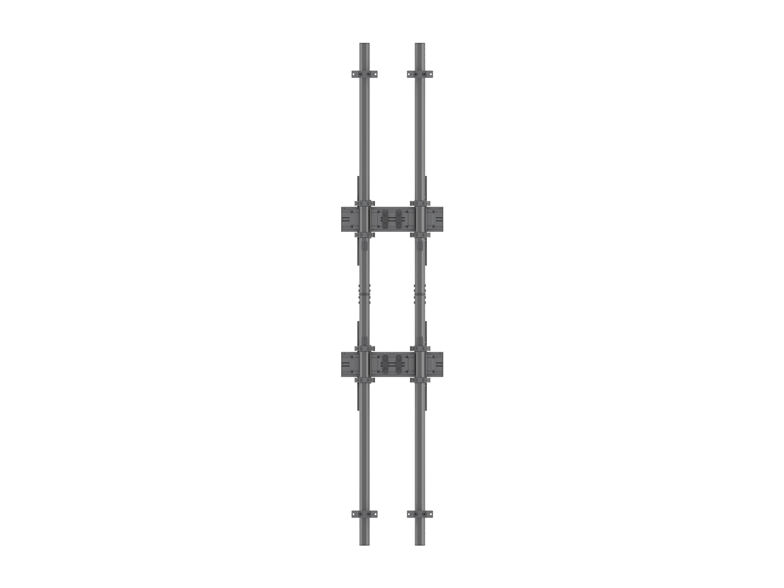 Multibrackets MBWW2U Dual Screen 3m Wall to Wall Mount For 40"-65" Screens | VESA 400x400 Wall Mount Bracket Multibrackets