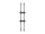 Multibrackets MBWW2U Dual Screen 3m Wall to Wall Mount For 40"-65" Screens | VESA 400x400 Wall Mount Bracket Multibrackets