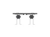 Multibrackets MBWW2U Dual Screen 3m Wall to Wall Mount For 40"-65" Screens | VESA 400x400 Wall Mount Bracket Multibrackets