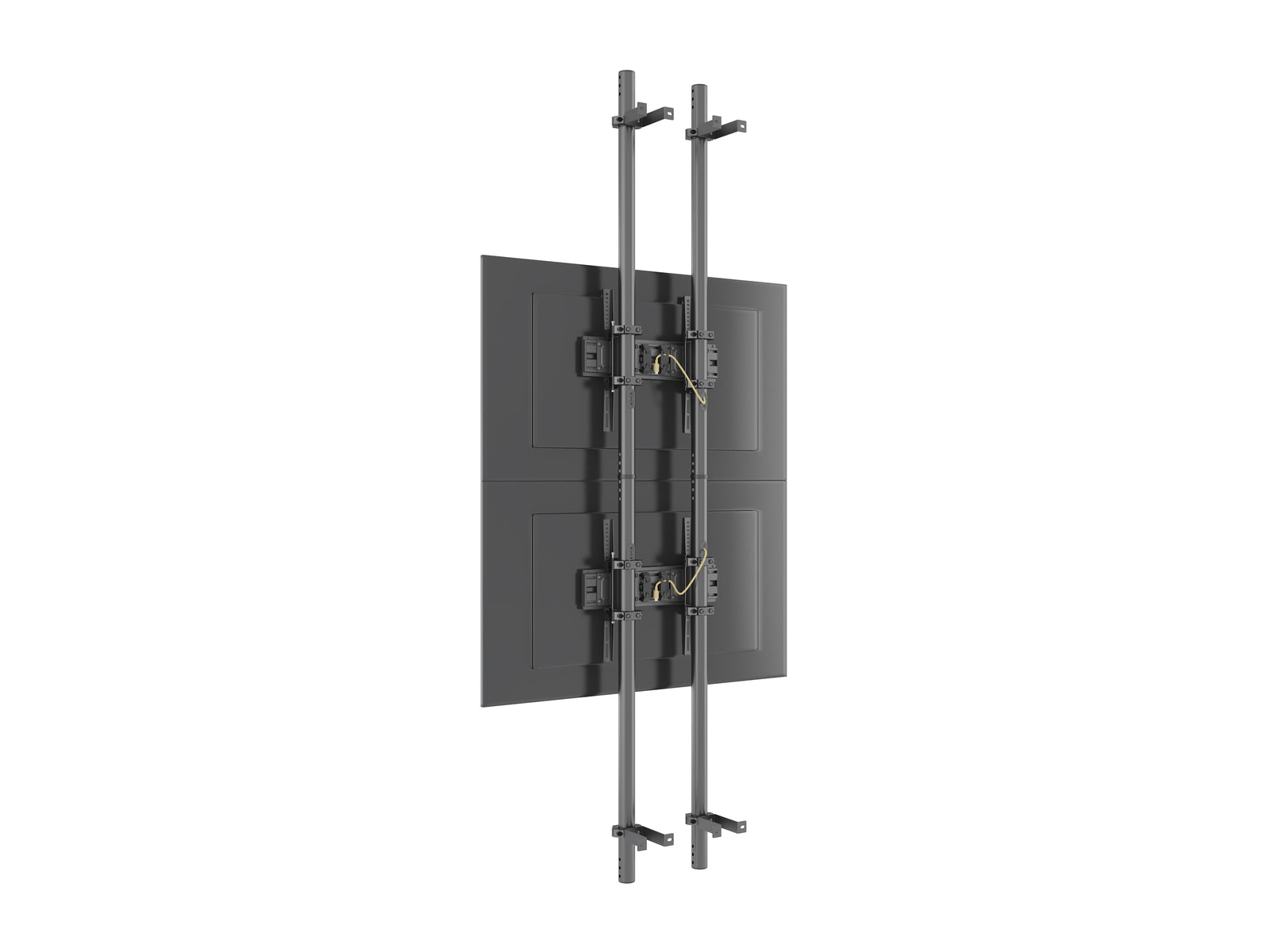 Multibrackets MBWW2U Dual Screen 3m Wall to Wall Mount For 40"-65" Screens | VESA 400x400 Wall Mount Bracket Multibrackets