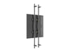 Multibrackets MBWW2U Dual Screen 3m Wall to Wall Mount For 40"-65" Screens | VESA 400x400 Wall Mount Bracket Multibrackets