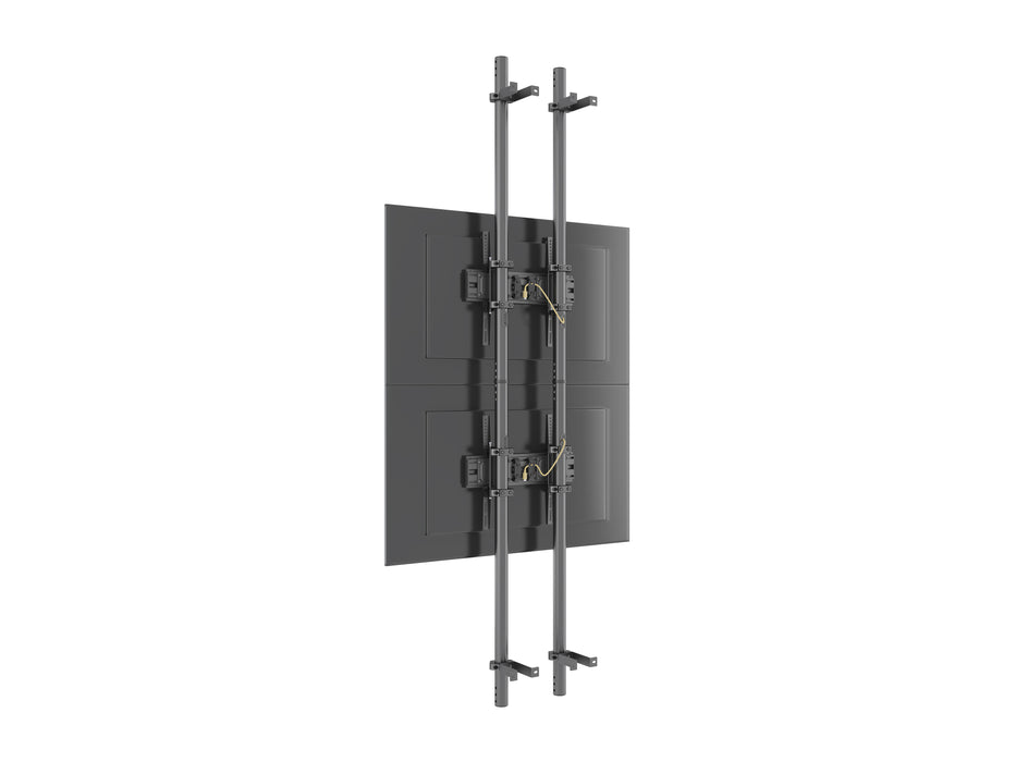 Multibrackets MBWW2U Dual Screen 3m Wall to Wall Mount For 40"-65" Screens | VESA 400x400 Wall Mount Bracket Multibrackets