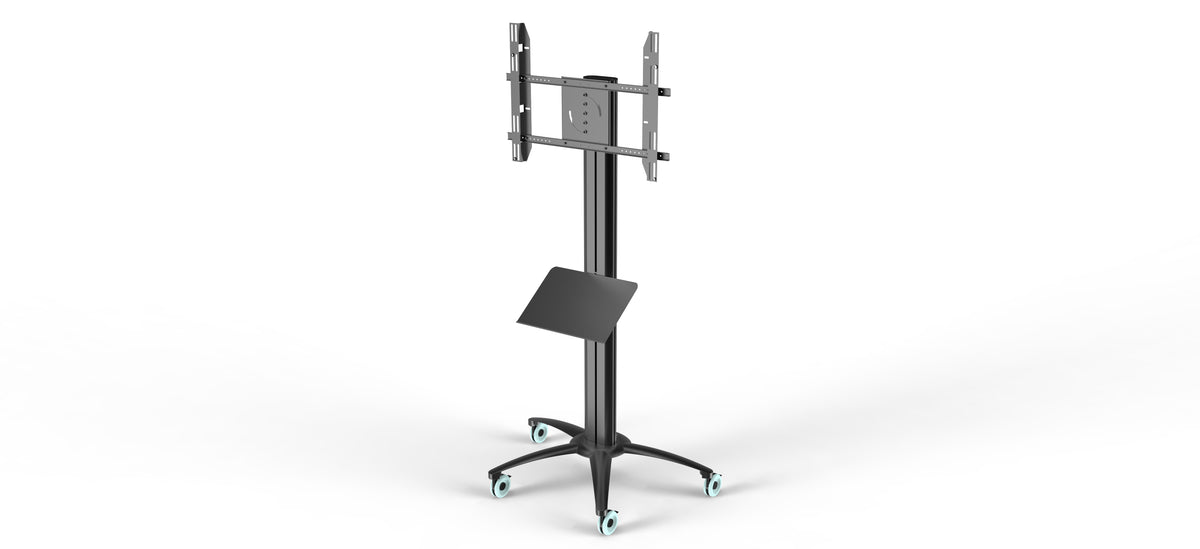 Multibrackets M Brochure Shelf for Floorstands – Black | 7350073732227 Mount Accessories Multibrackets