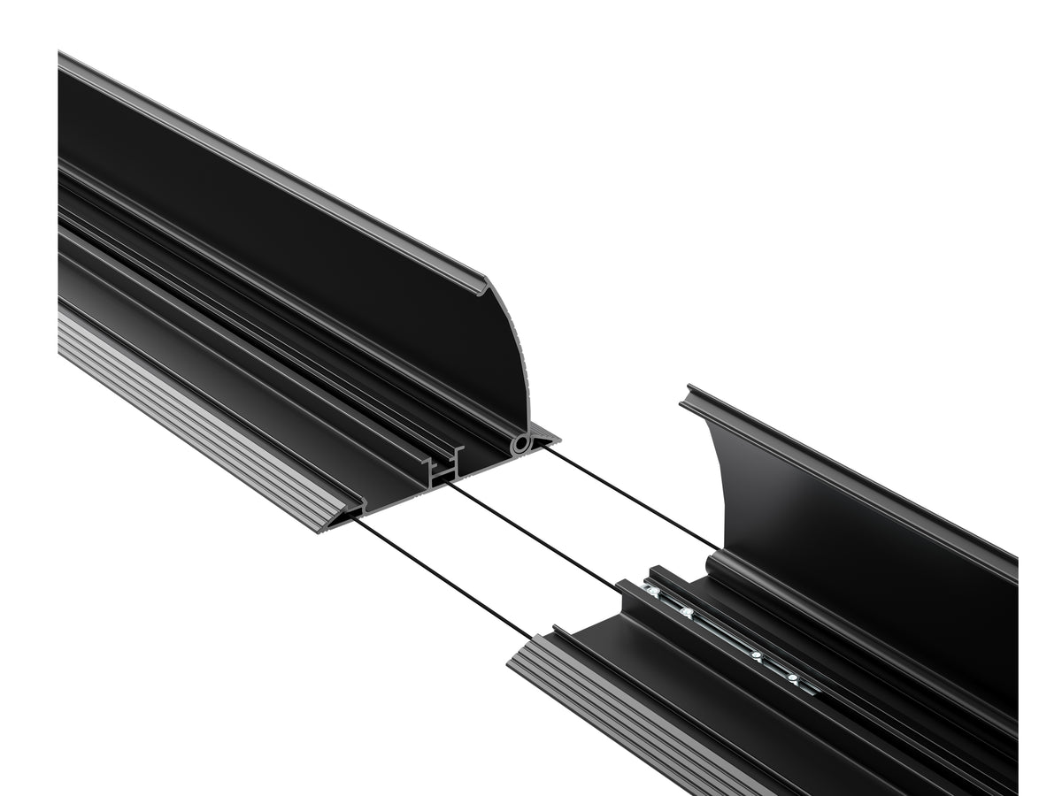 Multibrackets M Cable Cover Floor 2200mm 139mm - Black | 7350105216244