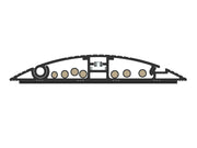 Multibrackets M Cable Cover Floor 750mm 139mm - Black | 7350105215384