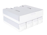 Multibrackets M Cart Drawer IIII 4-Compartment Lockable Storage for M Workstation Carts | 7350073734375 Mount Accessories Multibrackets