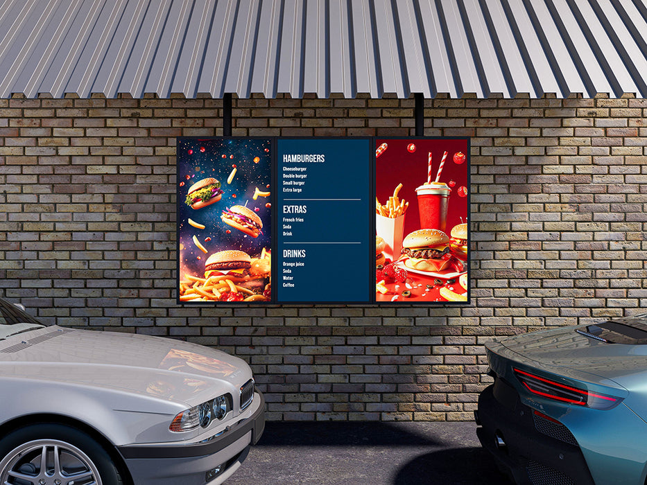 Multibrackets M Ceilingmount Pro OH46 B-S/DX – For 46" Outdoor Display Multibrackets Outdoor Wall Mount Brackets Multibrackets