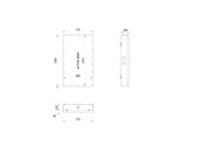 Multibrackets M Ceilingmount Pro OH55 A-S/DX – For 55" Outdoor Display Wall Mount Bracket Multibrackets