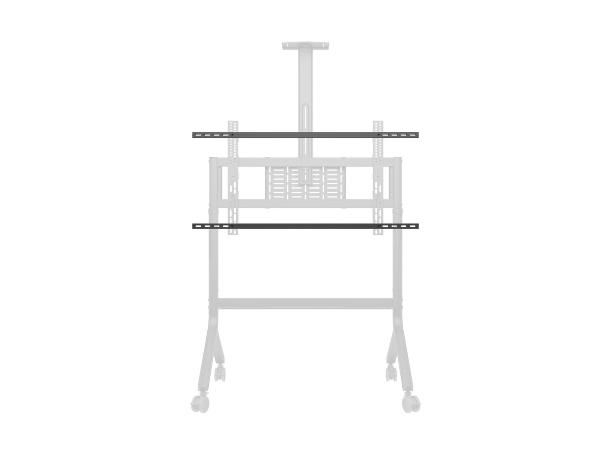 Multibrackets M Collaboration Floorstand VESA Mounting Rails 1200x600 – Black | 7340234815135 Mount Accessories Multibrackets