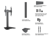 Multibrackets M Column Pro 100 Digital Signage Floor Stand - VESA 400x400 | 7340234816712 Floor Stand Multibrackets