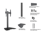 Multibrackets M Column Pro 120 Digital Signage Floor Stand - VESA 400x400 | 7340234816729 Floor Stand Multibrackets
