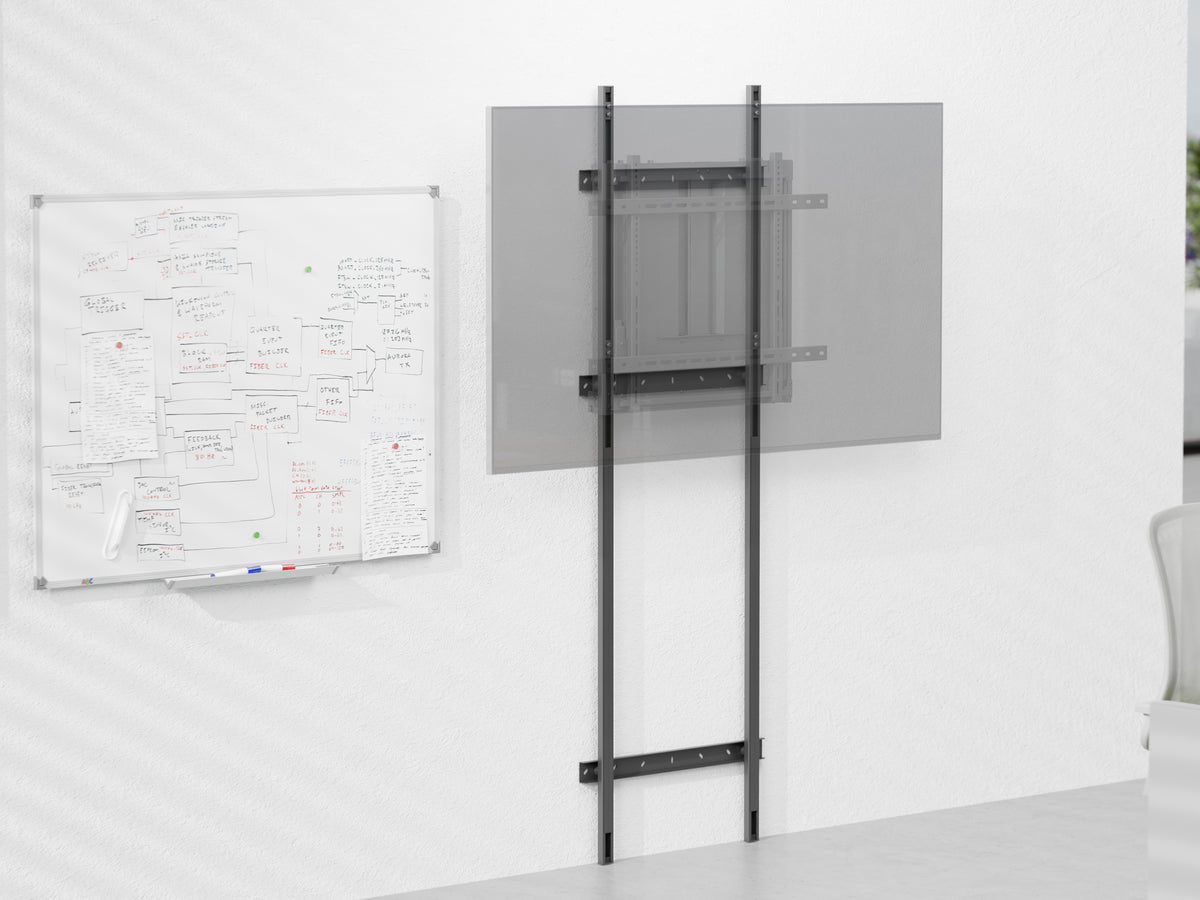 Multibrackets M Counterbalanced Floor to Wall Support 125kg – Black | 7350073738205