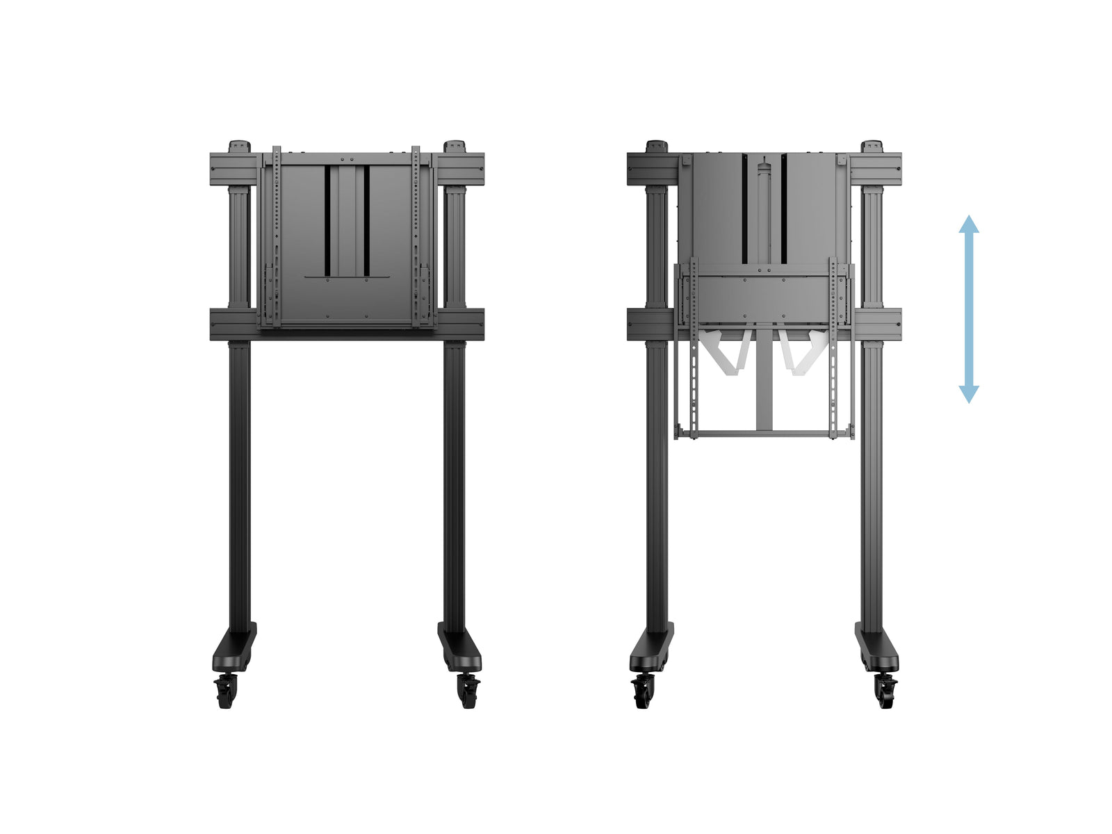 Multibrackets M Counterbalanced Mobile Floor Stand for 55"-86" Screens | 7350073737741