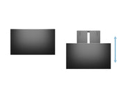 Multibrackets M Counterbalanced Wall Mount for 37"-65" Screens – Black | 7350105210228 Wall Mount Bracket Multibrackets