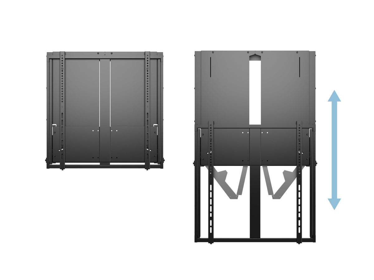 Multibrackets M Counterbalanced Wall Mount for 37"-65" Screens – Black | 7350105210228 Wall Mount Bracket Multibrackets