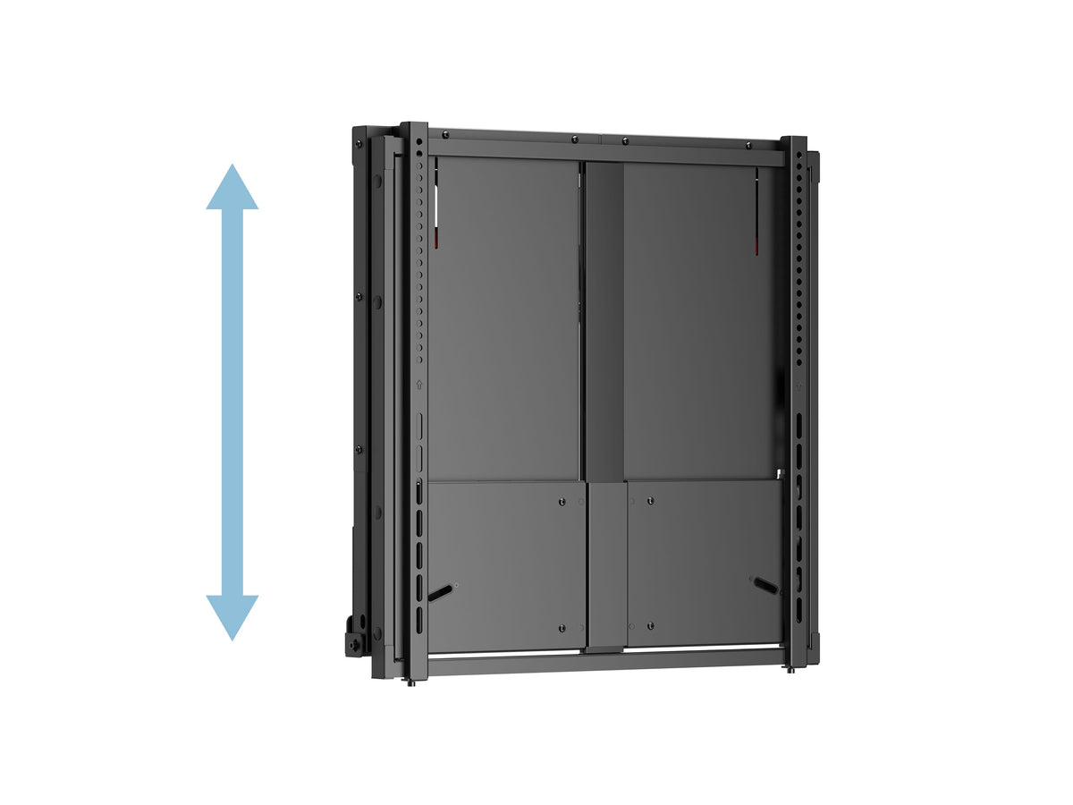 Multibrackets M Counterbalanced Wall Mount for 55"-86" Screens – Black | 7350073737765 Wall Mount Bracket Multibrackets