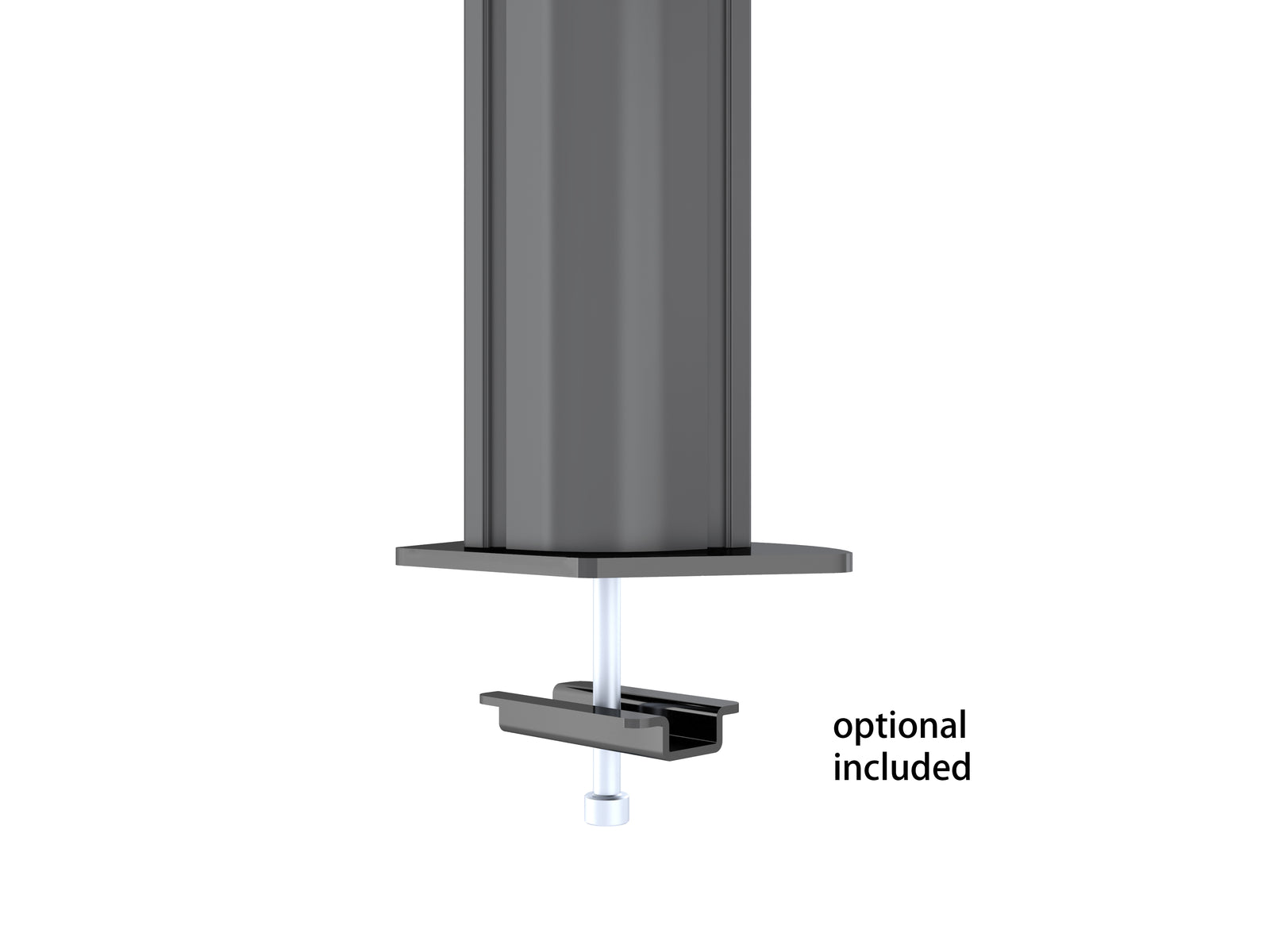 Multibrackets M Deskmount Column Pro 3x1 Triple Monitor Mount | 7350105215957