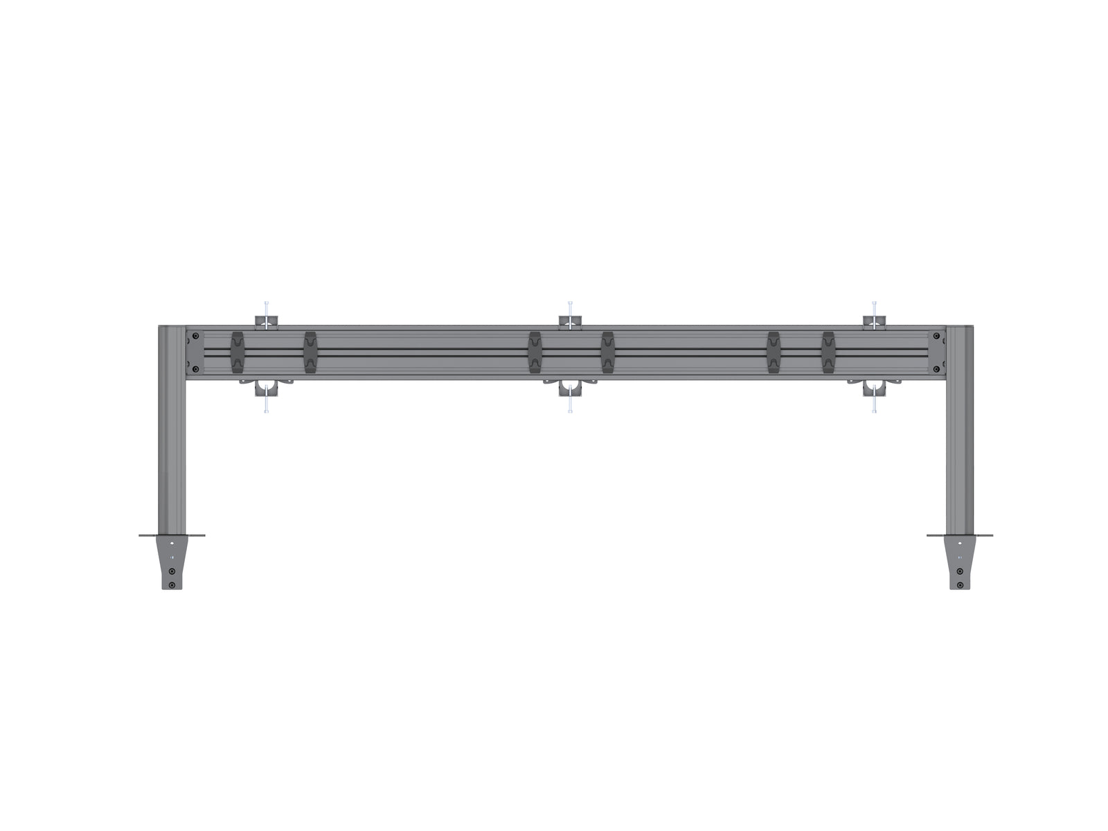 Multibrackets M Deskmount Column Pro 3x1 Triple Monitor Mount | 7350105215957
