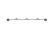 Multibrackets M Deskmount Column Pro 3x1 Triple Monitor Mount | 7350105215957