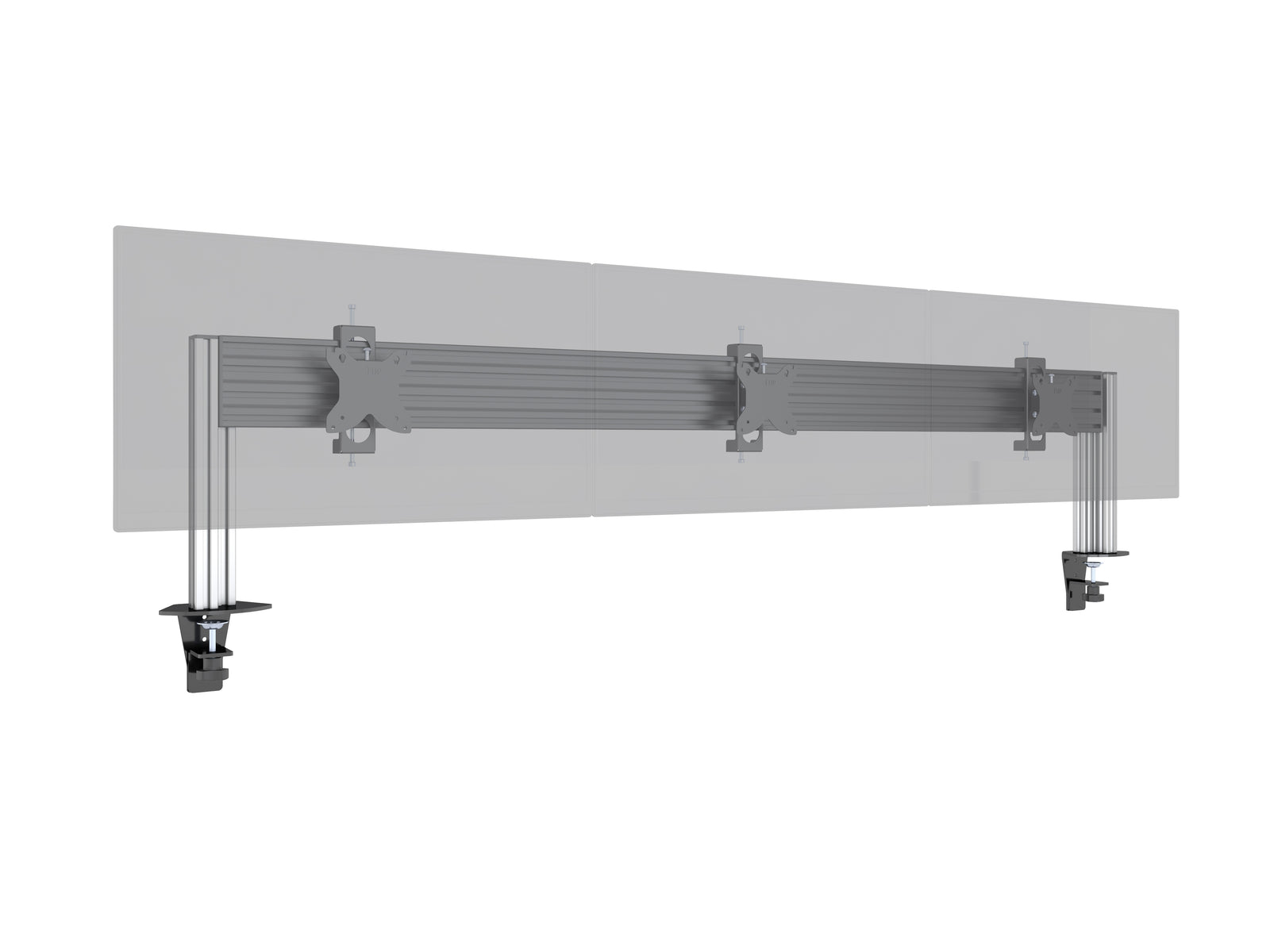 Multibrackets M Deskmount Column Pro 3x1 Triple Monitor Mount | 7350105215957