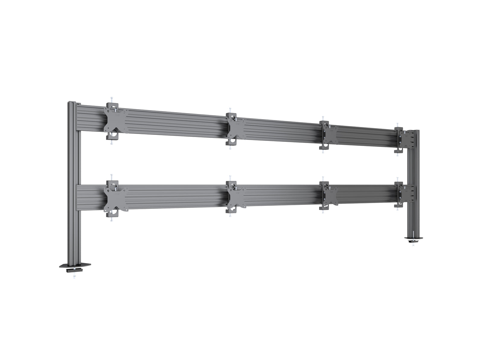 Multibrackets M Deskmount Column Pro 4x2 8-Monitor Mount for 15"–32" Screens | 7350105215964