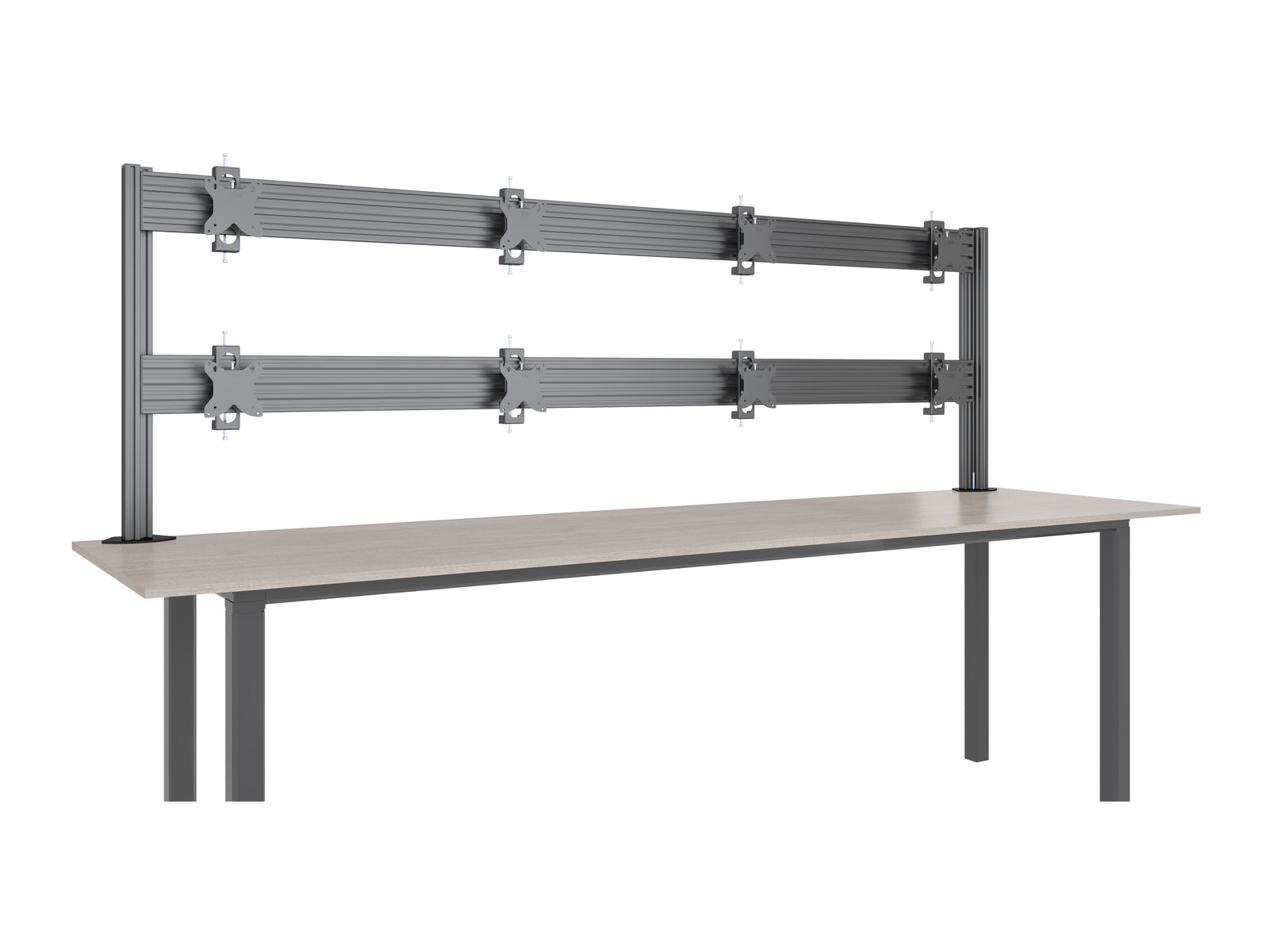 Multibrackets M Deskmount Column Pro 4x2 8-Monitor Mount for 15"–32" Screens | 7350105215964