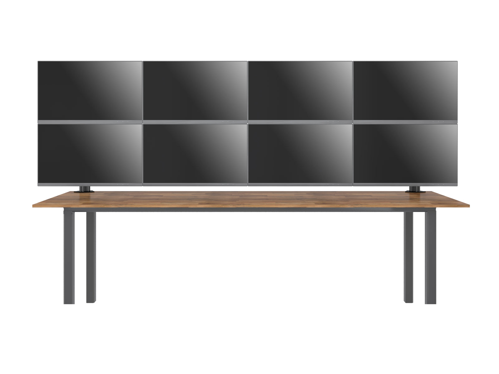 Multibrackets M Deskmount Column Pro 4x2 8-Monitor Mount for 15"–32" Screens | 7350105215964