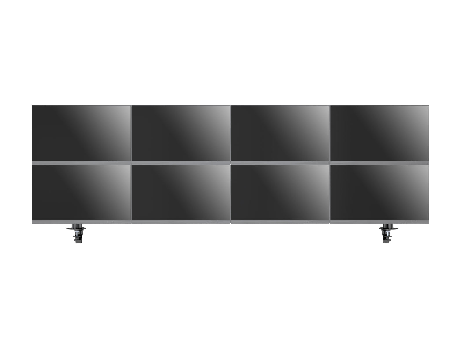 Multibrackets M Deskmount Column Pro 4x2 8-Monitor Mount for 15"–32" Screens | 7350105215964