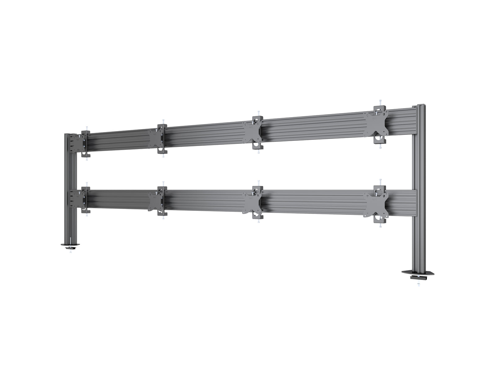 Multibrackets M Deskmount Column Pro 4x2 8-Monitor Mount for 15"–32" Screens | 7350105215964