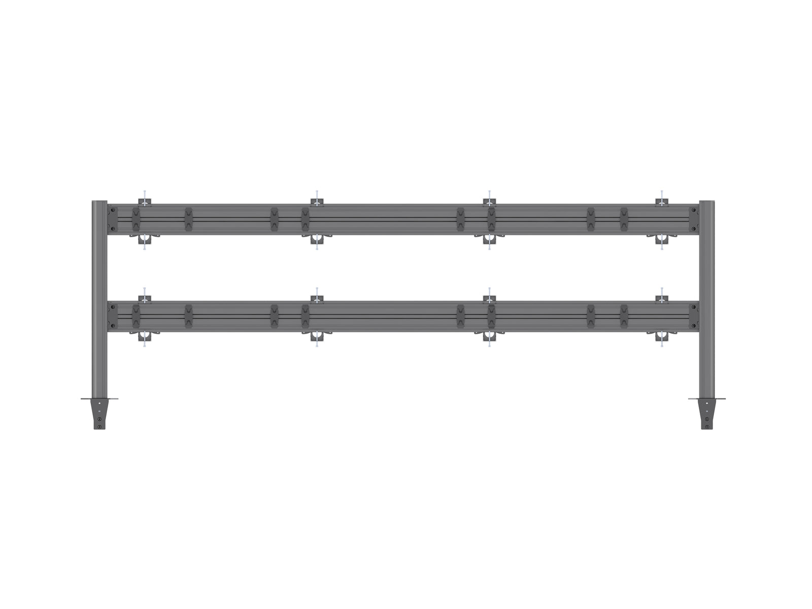 Multibrackets M Deskmount Column Pro 4x2 8-Monitor Mount for 15"–32" Screens | 7350105215964