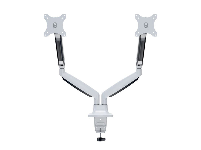 Multibrackets M Deskmount Gas Spring Dual Monitor Arm for 15"–27" Monitors | 7350073737086 Monitor Arm Desk Mount Multibrackets