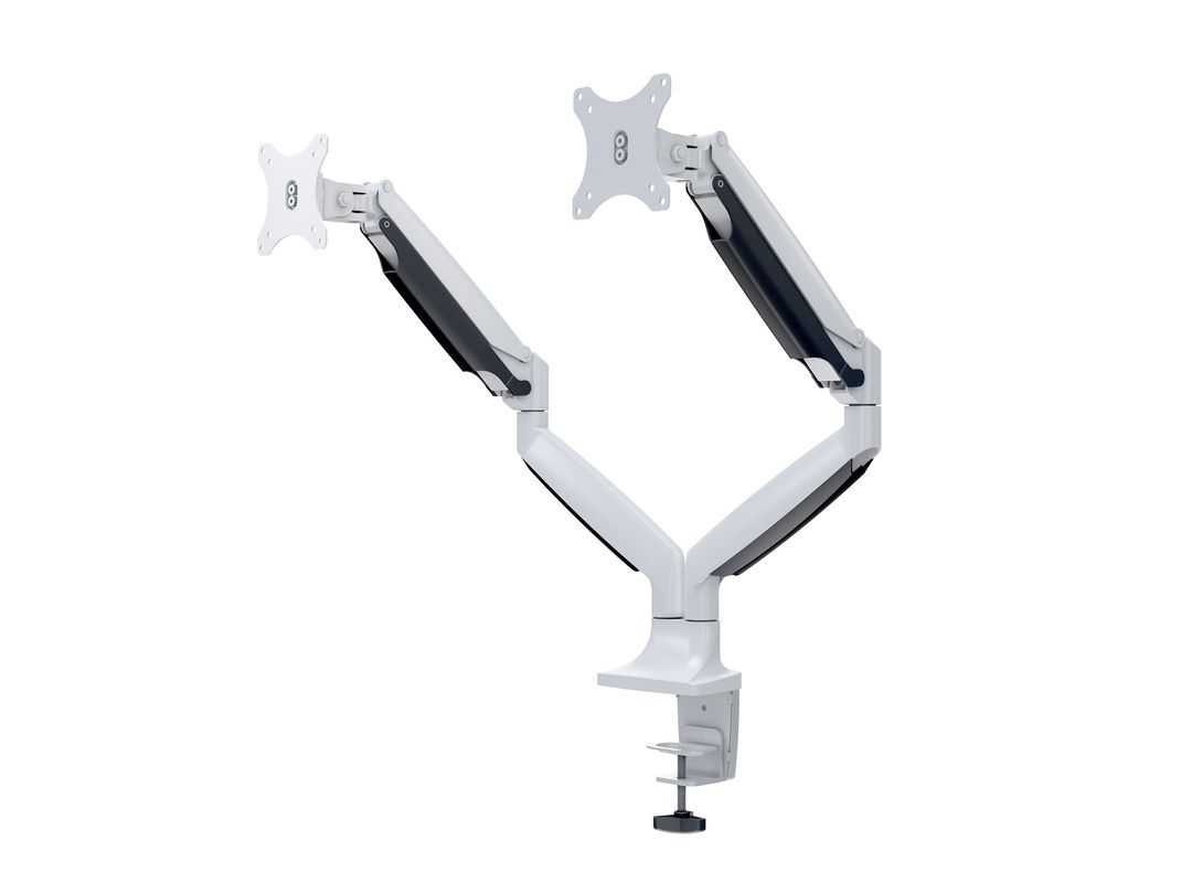 Multibrackets M Deskmount Gas Spring Dual Monitor Arm for 15"–27" Monitors | 7350073737086