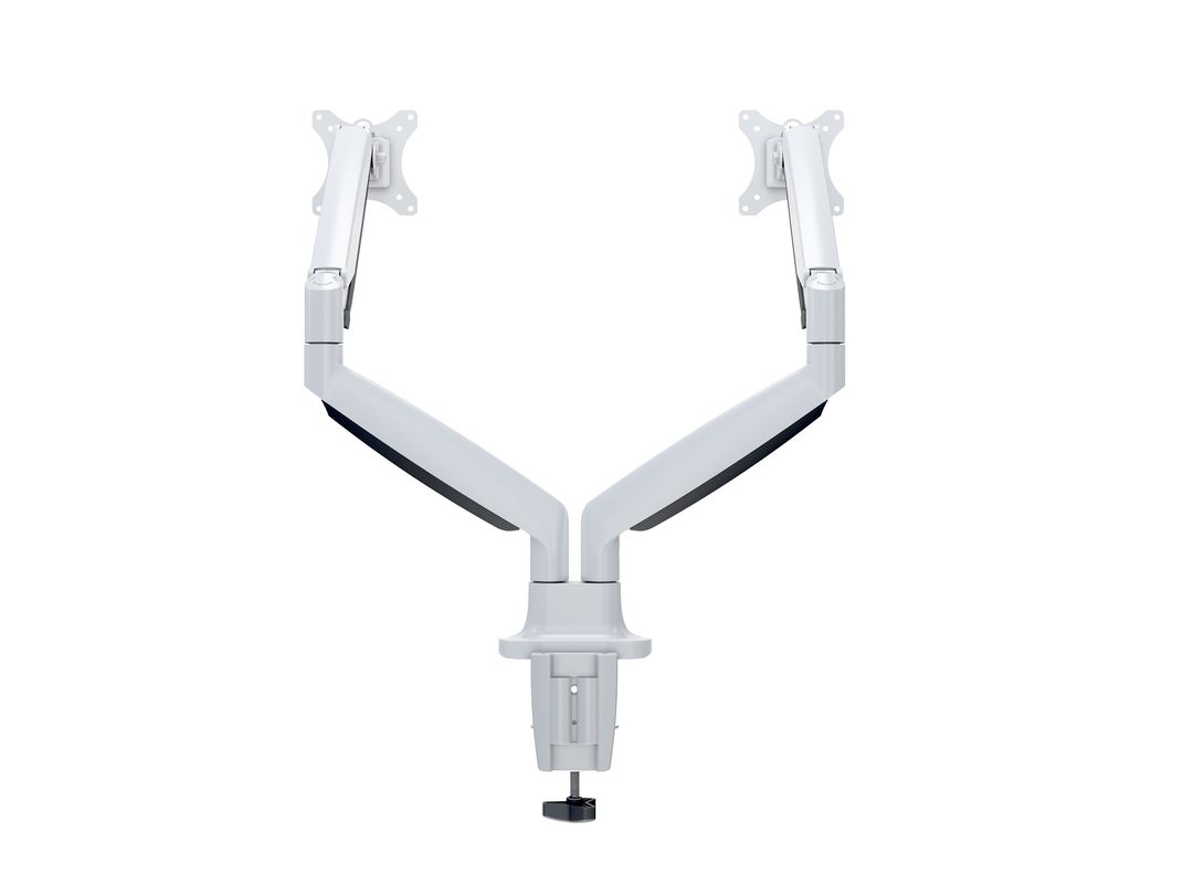 Multibrackets M Deskmount Gas Spring Dual Monitor Arm for 15"–27" Monitors | 7350073737086