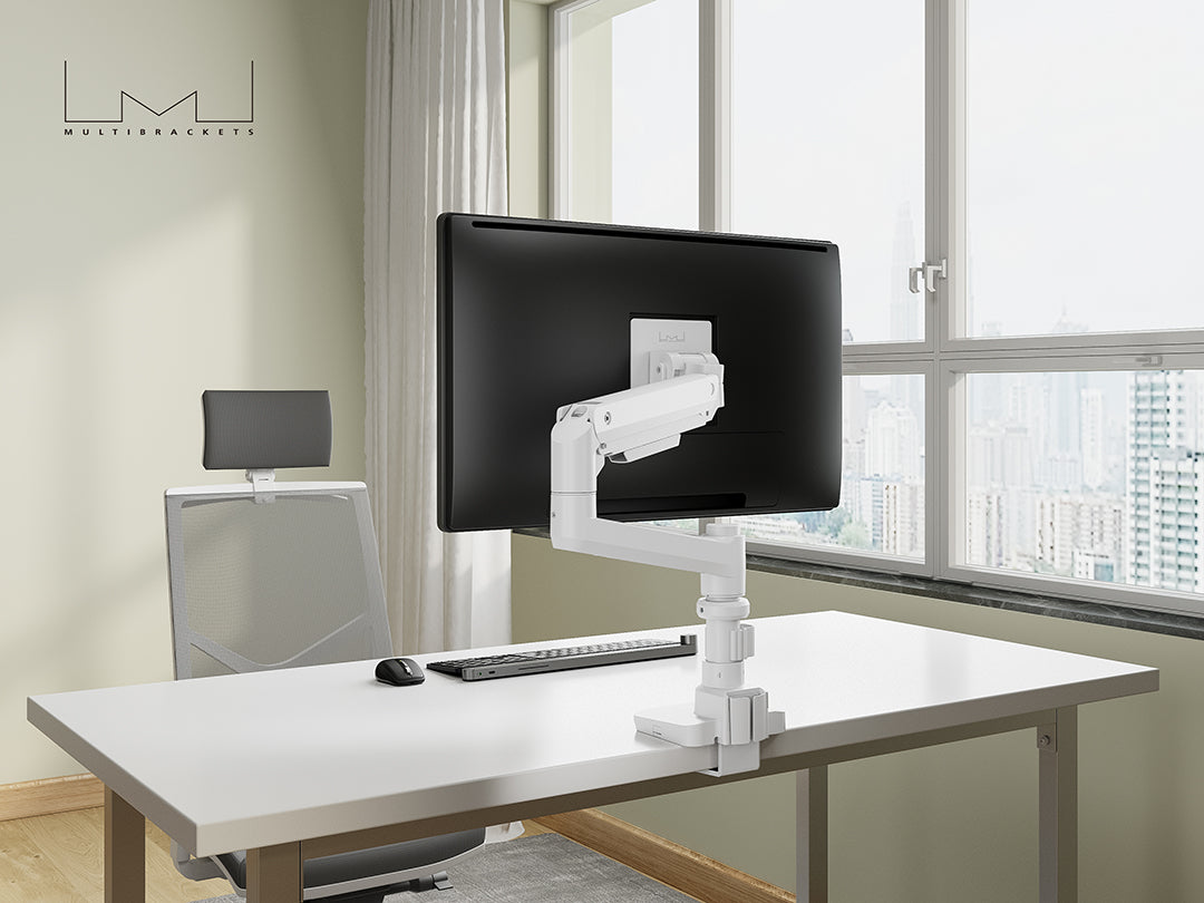 Multibrackets M Deskmount Gas Spring Single Monitor Arm for 17"–49" Monitors | 7350073737079