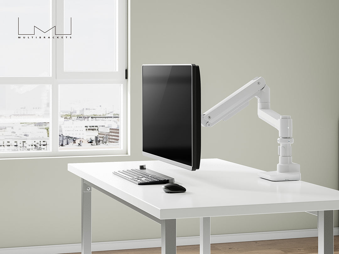 Multibrackets M Deskmount Gas Spring Single Monitor Arm for 17"–49" Monitors | 7350073737079