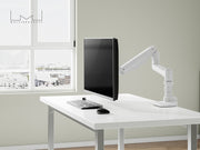 Multibrackets M Deskmount Gas Spring Single Monitor Arm for 17"–49" Monitors | 7350073737079