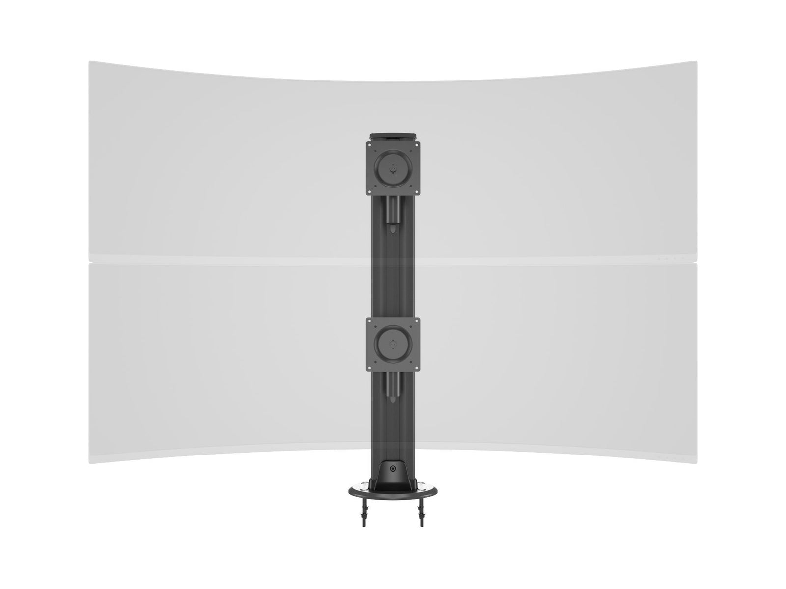 Multibrackets M Deskmount HD Grommet Base for Dual 32"-50" Monitors Up to 24kg | 7350105210563 Mount Accessories Multibrackets