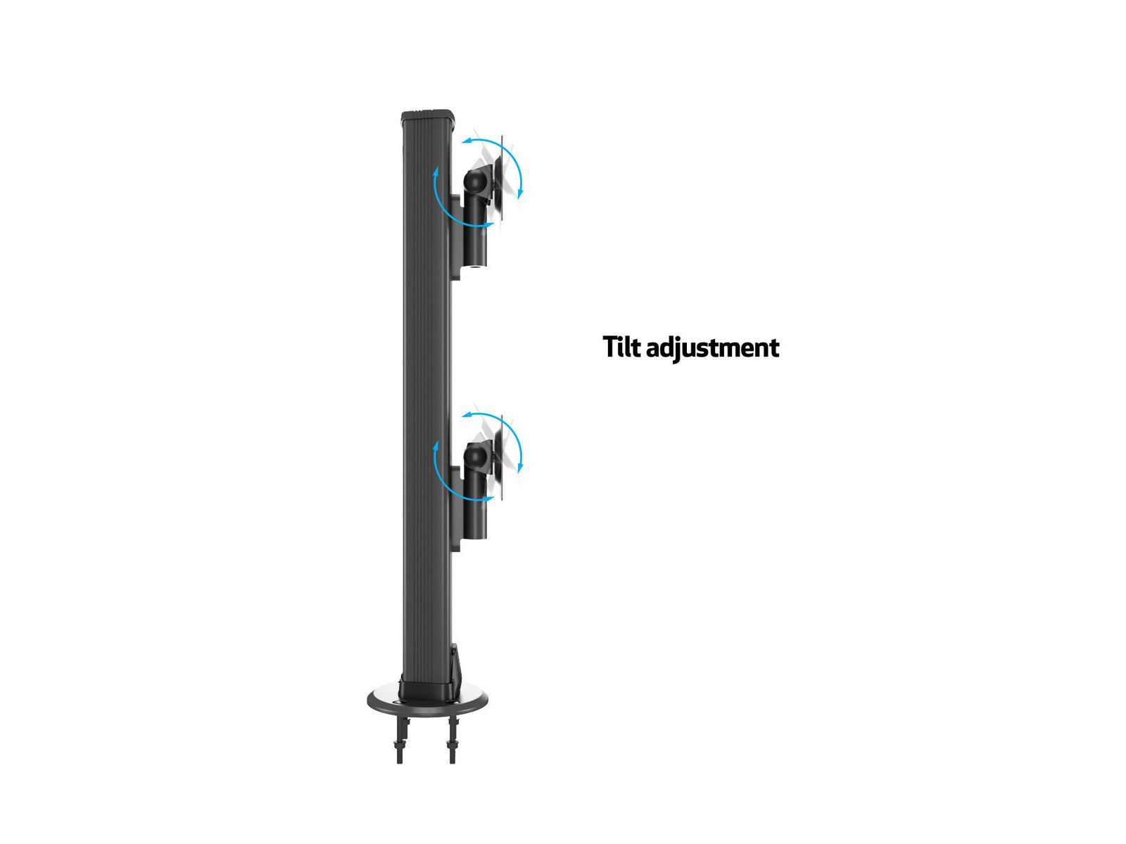 Multibrackets M Deskmount HD Grommet Base for Dual 32"-50" Monitors Up to 24kg | 7350105210563 Mount Accessories Multibrackets