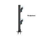 Multibrackets M Deskmount HD Grommet Base for Dual 32"-50" Monitors Up to 24kg | 7350105210563 Mount Accessories Multibrackets