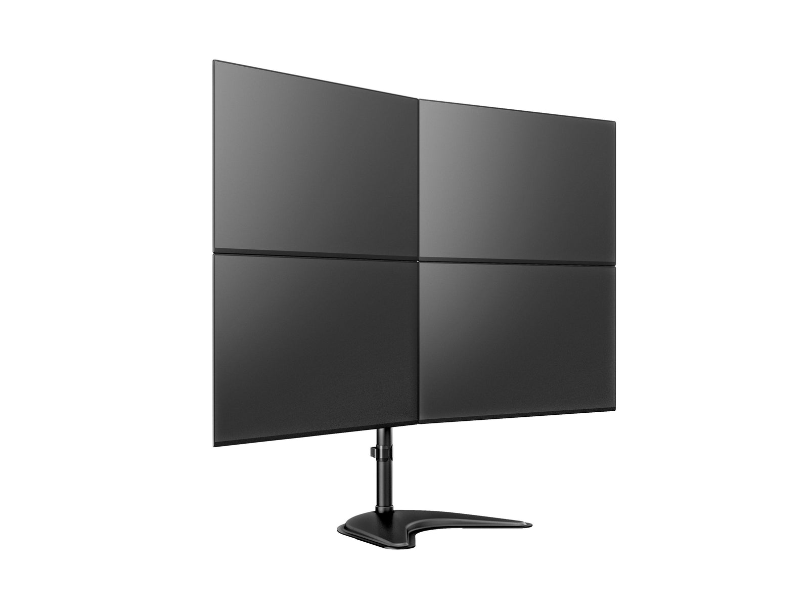 Multibrackets M Deskstand Basic Quad Monitor Stand for 15"–27" Monitors | 7350073733347