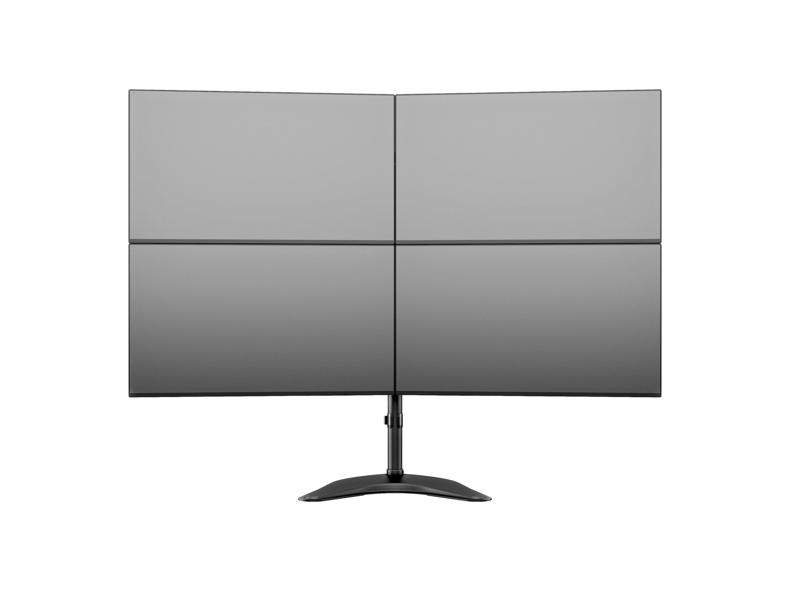 Multibrackets M Deskstand Basic Quad Monitor Stand for 15"–27" Monitors | 7350073733347