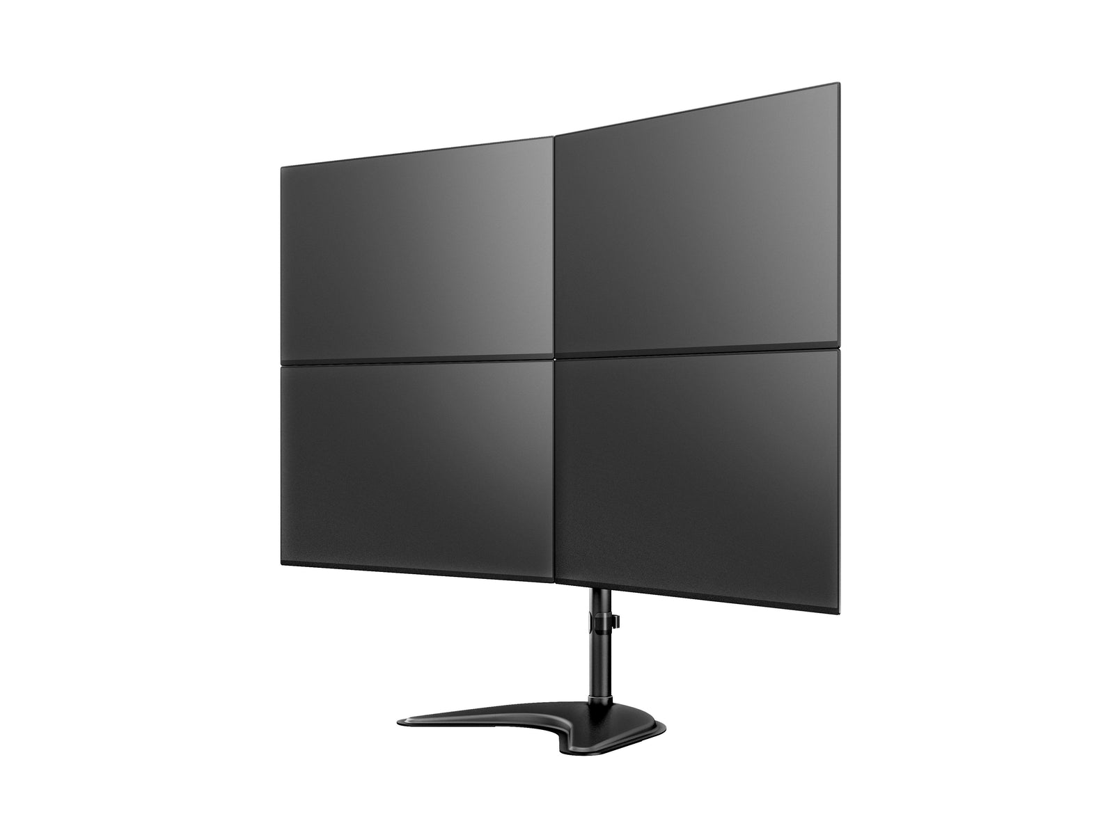 Multibrackets M Deskstand Basic Quad Monitor Stand for 15"–27" Monitors | 7350073733347