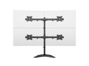 Multibrackets M Deskstand Basic Quad Monitor Stand for 15"–27" Monitors | 7350073733347